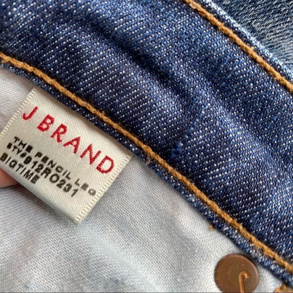 J Brand Pencil Leg Distressed Jeans Size 26 - Picture 8 of 13